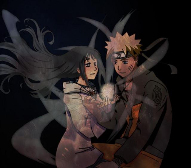 Naruto and Hinata and their new technique